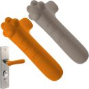 Silicone Door Hanlde Cover,Anti-Scald Door Handle Cover, Anti-Collision Door Knob Protector Cover, Protect Hands from Burns and Chills (2 Pcs)