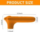 Silicone Door Hanlde Cover,Anti-Scald Door Handle Cover, Anti-Collision Door Knob Protector Cover, Protect Hands from Burns and Chills (2 Pcs)