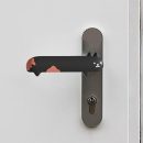 3X Door Handle Cover Silicone Sl Room Door Handle Door Knob Cushion Cover for Child