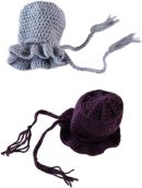 Door Knob Cover - Toddler/Child Deterrent - Door Cozy - Crochet Door Knob Cover - Home Decor （2 Pack）