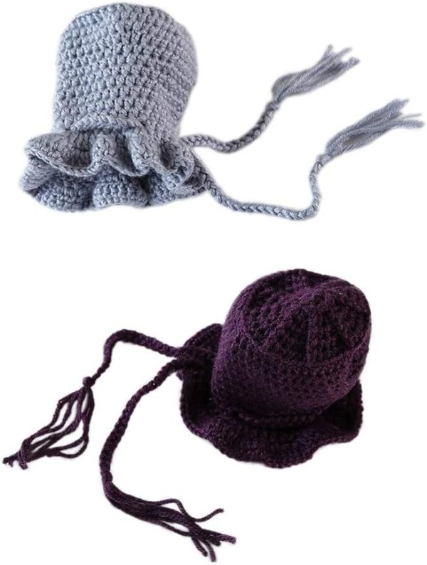 Door Knob Cover - Toddler/Child Deterrent - Door Cozy - Crochet Door Knob Cover - Home Decor （2 Pack）