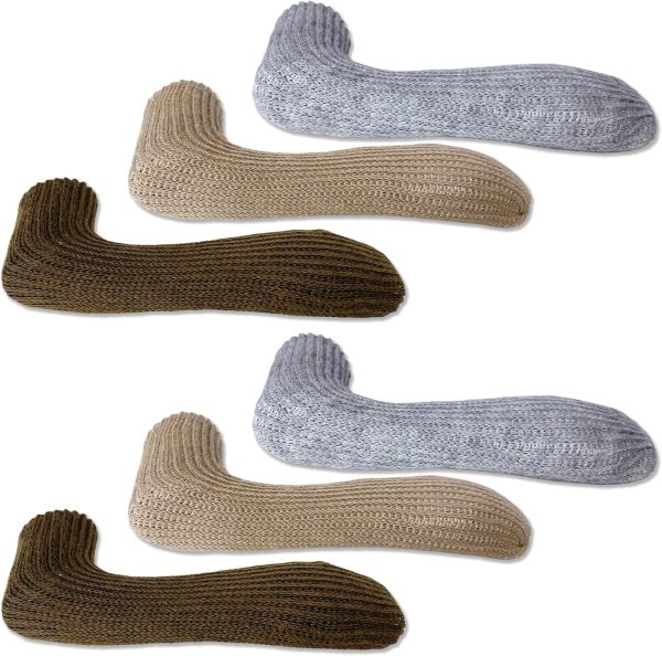 Door Handle Cover - 6PCS Door Handle Protectors Knitted Anti-Scald Antifreeze Door Knob Covers for Summer and Winter